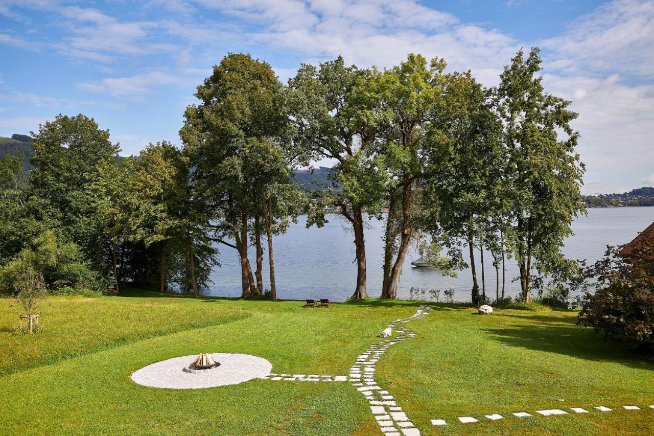 Seechalet Traunsee Ort im Innkreis Buitenkant foto